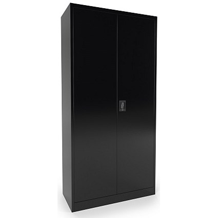 Graviti Contract Tall Storage Cupboard - Black