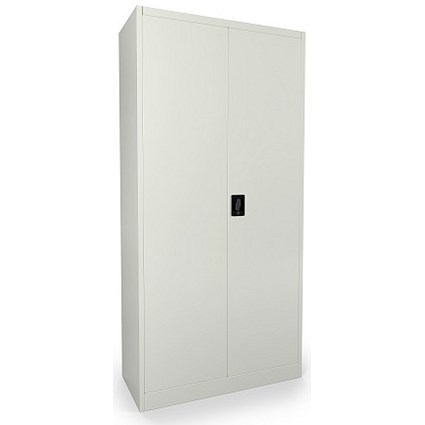 Graviti Contract Tall Storage Cupboard - Chalk White