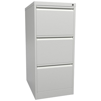 Graviti Contract Filing Cabinet / 3-Drawer / Foolscap / Chalk White