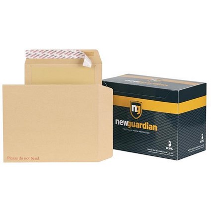 New Guardian Board-backed Envelopes / 318x267mm / Peel & Seal / Manilla / Pack of 125
