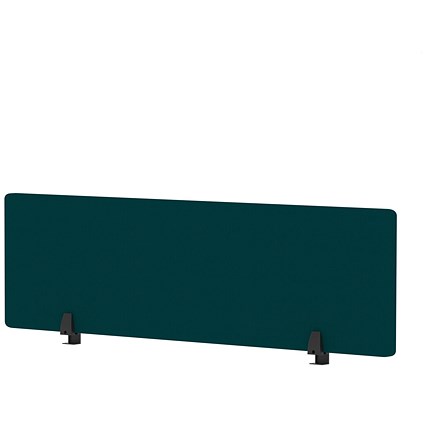 Air Desktop Screen, 1400 x 400mm, Maringa Teal