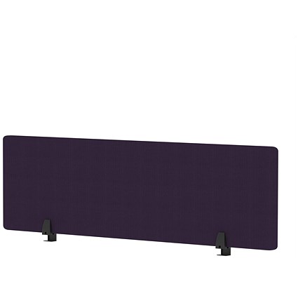 Air Desktop Screen, 1400 x 400mm, Tansy Purple