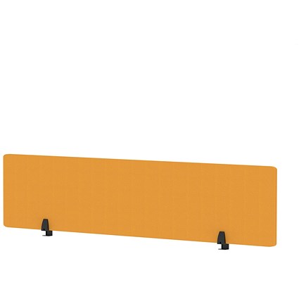 Air Desktop Screen, 1800 x 400mm, Senna Yellow