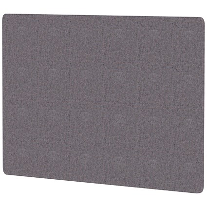 Air Back-to-Back Bench Desk Screen, 1200 x 800mm, Rivet Fuse