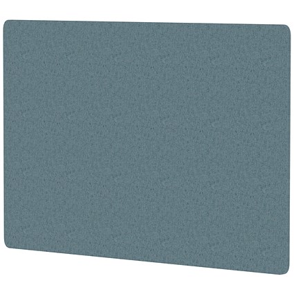 Air Back-to-Back Bench Desk Screen, 1200 x 800mm, Rivet Quench