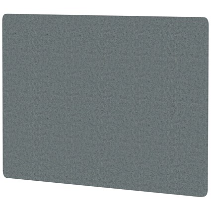 Air Back-to-Back Bench Desk Screen, 1200 x 800mm, Rivet Tensile