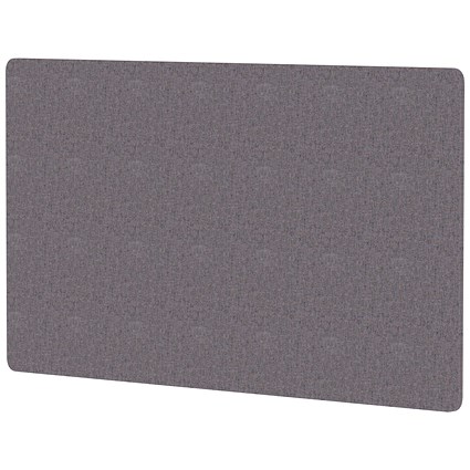 Air Back-to-Back Bench Desk Screen, 1400 x 800mm, Rivet Fuse