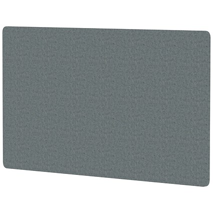 Air Back-to-Back Bench Desk Screen, 1400 x 800mm, Rivet Tensile