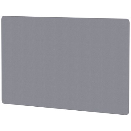 Air Back-to-Back Bench Desk Screen, 1400 x 800mm, Quest Shell
