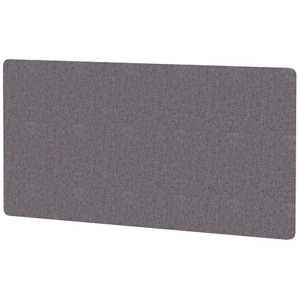 Air Back-to-Back Bench Desk Screen, 1800 x 800mm, Rivet Fuse