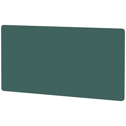 Air Back-to-Back Bench Desk Screen, 1800 x 800mm, Quest Kelp