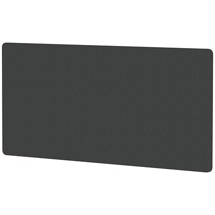 Air Back-to-Back Bench Desk Screen, 1800 x 800mm, Quest Mussel