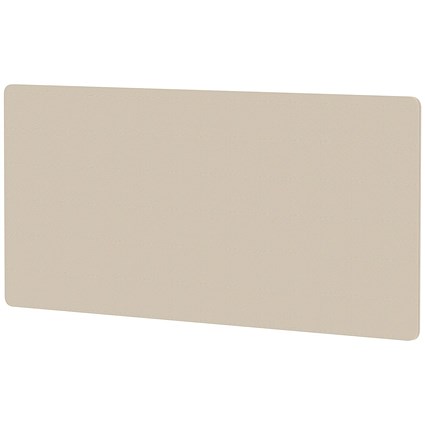 Air Back-to-Back Bench Desk Screen, 1800 x 800mm, Quest Salt