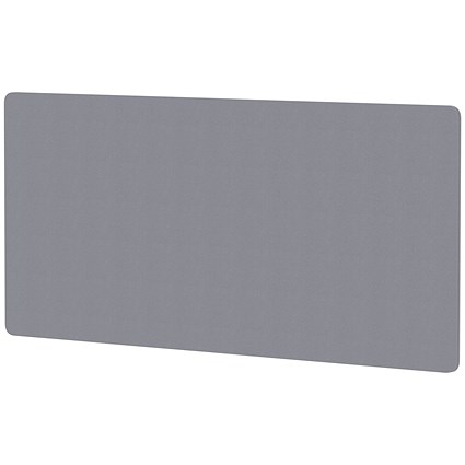 Air Back-to-Back Bench Desk Screen, 1800 x 800mm, Quest Shell