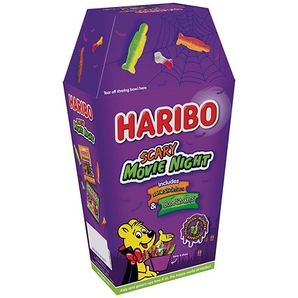 Haribo Halloween Scary Movie Night Sharing Gift Box, 380g