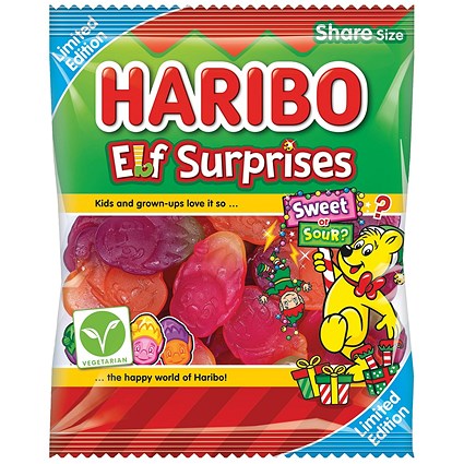 Haribo Elf Surprises Bag, 160g