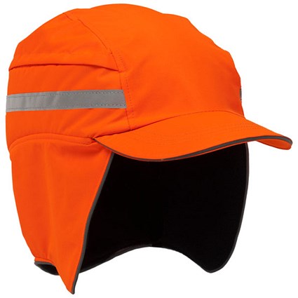 Hc23 Winter Cap Hi-Vis Orange Rp Reduced Peak (2021218)