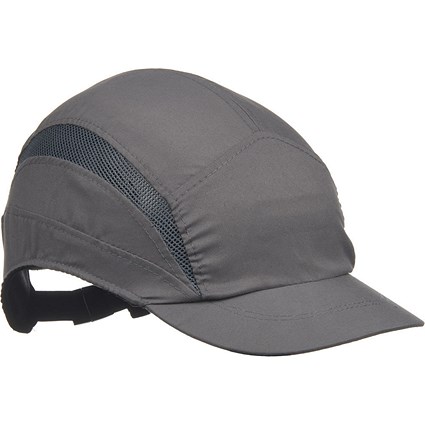 3M Hc24 First Base 3 Reduced Peak Cap, Grey