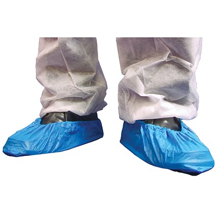 Shield Overshoes, Blue, 16 Inch, Pack of 2000