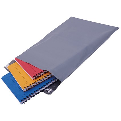 GoSecure Polythene Mailing Bags, 235x320mm, Opaque, Pack of 500 ...