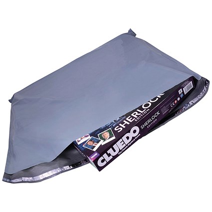 GoSecure Polythene Mailing Bags, 715x585mm, Opaque, Pack of 250 ...
