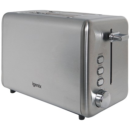 Igenix Stainless Steel 2 Slice Toaster Igenix Stainless Steel 2 Slice Toaster