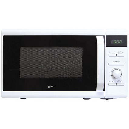 Igenix Microwave Oven 800W 20L White (W440 x D357 x H258mm)