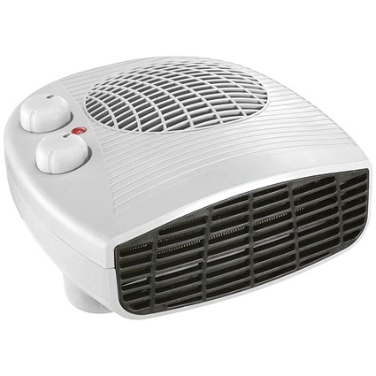 Airmaster 2kW Flat Fan Heater, White Airmaster 2kW Flat Fan Heater, White