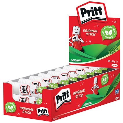 Pritt Stick Glue Stick 11g (25 Pack)