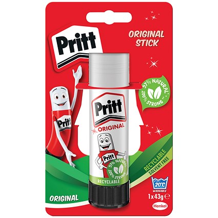 Pritt Stick Large 43g Glue Stick (12 Pack)