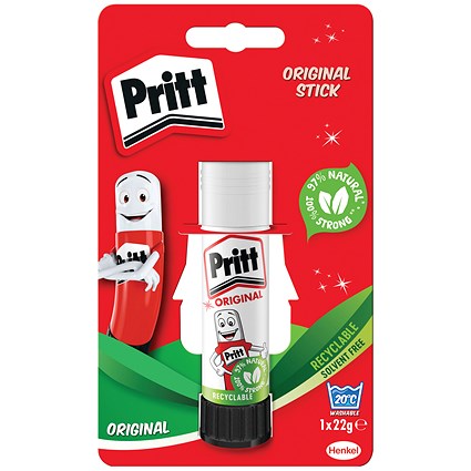 Pritt Stick Medium 22g Glue Stick (Pack of 12)
