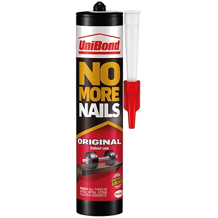 UniBond No More Nails Original Grab Adhesive Cartridge, 365g