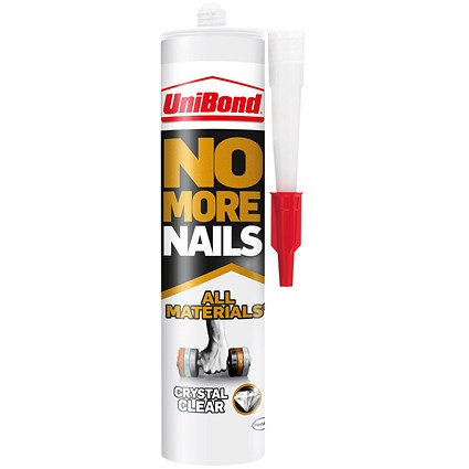 No More Nails All Materials Grab Adhesive Cartridge Clear 290g