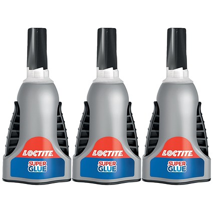 Loctite Original Super Glue Control Liquid 4g 3 for 2