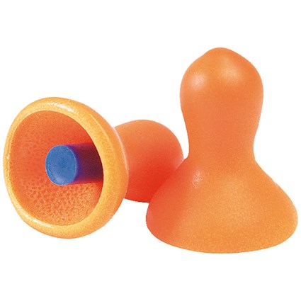 Howard Leight Quiet Earplugs, Orange, Pack of 50