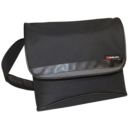 Monolith Nylon Laptop Carry Case, For up to 15.4 Inch Laptops, Black