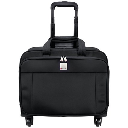 Monolith Motion II 4 Wheel Laptop Trolley Case, For up to 15.6 Inch Laptops, Black Monolith Motion II 4 Wheel Laptop Trolley Case, For up to 15.6 Inch Laptops, Black