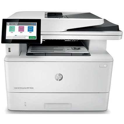 HP LaserJet Enterprise M430f A4 4-in-1 Mono Laser Printer, White