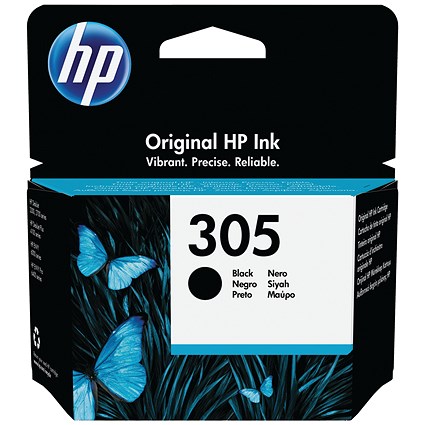 Original HP 305 Black & Colour Ink Cartridge For ENVY 6020e Printer