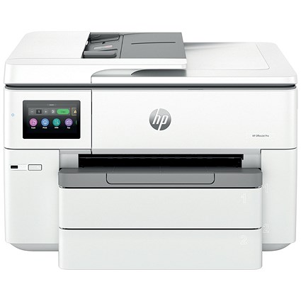 HP OfficeJet Pro 9730e A3 Wide Format 3-in-1 Wireless Colour Inkjet Printer, White