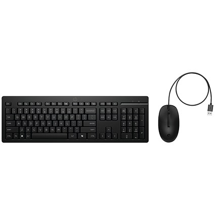 HP 225 Wired Mouse and Keyboard Combo