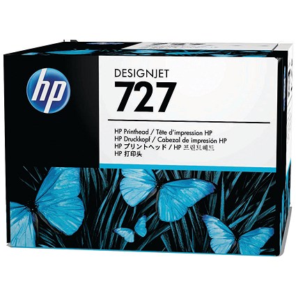 HP No 727 Black and Colour Standard Capacity Print head Cartridge - B3P06A