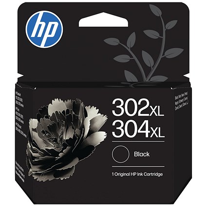 HP 302XL/304XL Original Ink Cartridge HY Black B7RT9AE