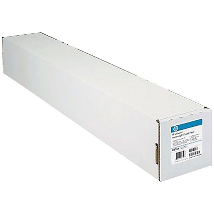 HP DesignJet Inkjet Paper Roll, 914mm x 45.7m, Bright White, 90gsm, 36 inch