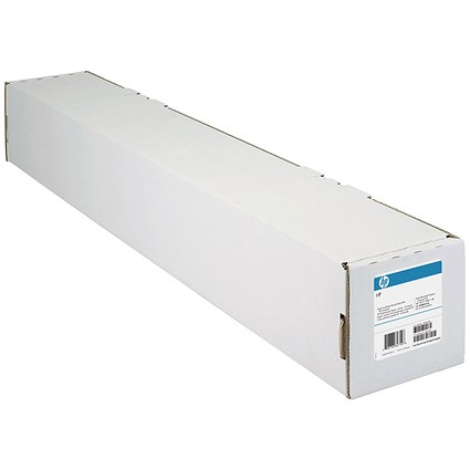 HP DesignJet Paper Roll, 1372mm x 30.5m, White, 130gsm