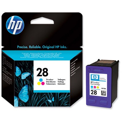 HP 28 Colour Ink Cartridge