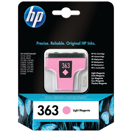 HP 363 Light Magenta Ink Cartridge C8775EE