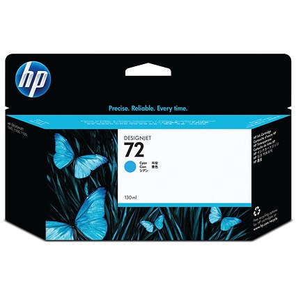 HP 72 Cyan High Yield Ink Cartridge C9371A