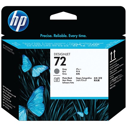 HP 72 DesignJet Printhead Grey/Photo Black C9380A