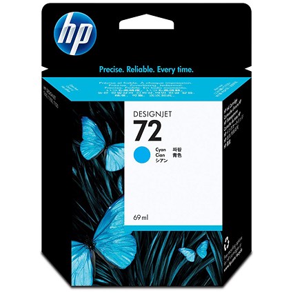 HP 72 Cyan Ink Cartridge